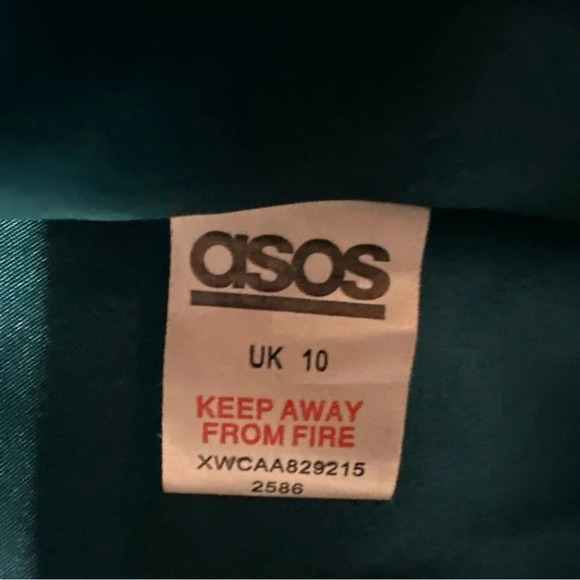 ASOS WOMENS PEACOAT ZISE 10
BLACK EXCELLENCE COND. - Picture 6 of 12